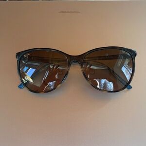 Maui Jim "Ocean" Turquoise w/Peacock Sunglasses